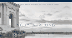 Desktop Screenshot of nguyenphung-avocats.com